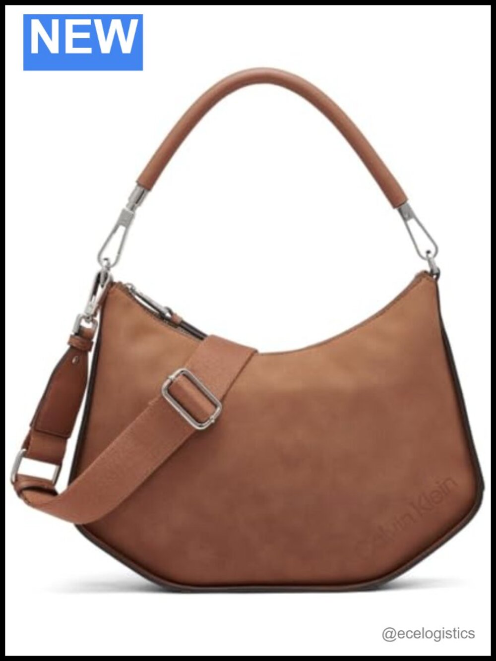 Vegan Leather Convertible Shoulder Bag Crossbody Hobo with Adjustable Strap